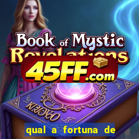 qual a fortuna de tony ramos